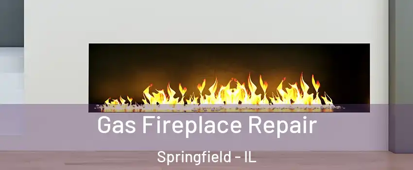  Gas Fireplace Repair Springfield - IL