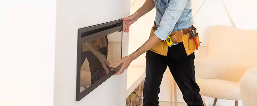 Metal Fireplace Installation in Springfield, Illinois