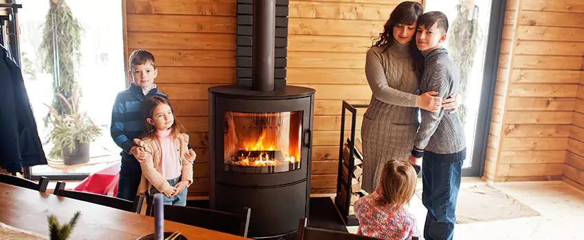 Morso Cast Iron Fireplace Insert Installation in Springfield, Illinois