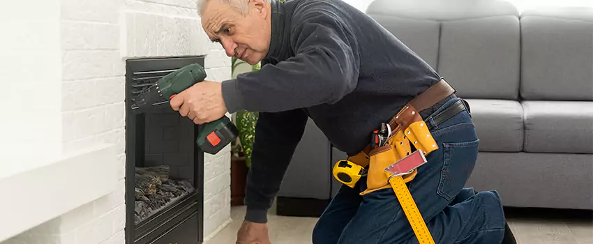 New Indoor Fireplace Installation in Springfield, Illinois
