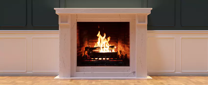 Open Flame Wood-Burning Fireplace Installation Services in Springfield, Illinois