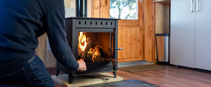 Open Hearth Wood Fireplace Installation in Springfield, IL