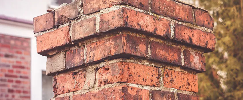 Cracked Chimney Bricks Repair Cost in Springfield, Illinois