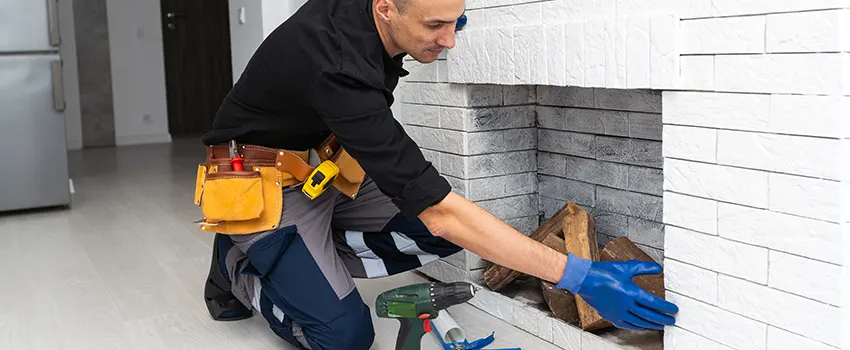 Fireplace Damaged Damper Frame Repair Services in Springfield, Illinois